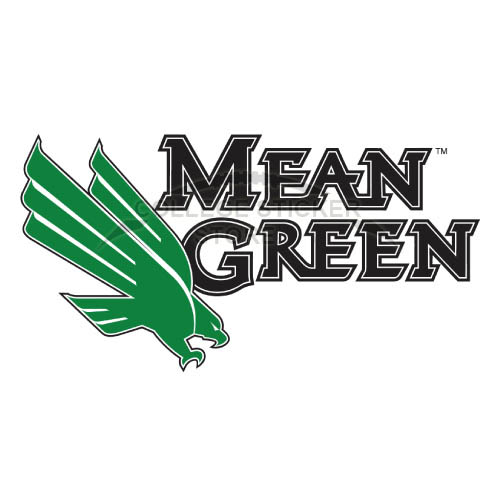 Personal North Texas Mean Green Iron-on Transfers (Wall Stickers)NO.5626